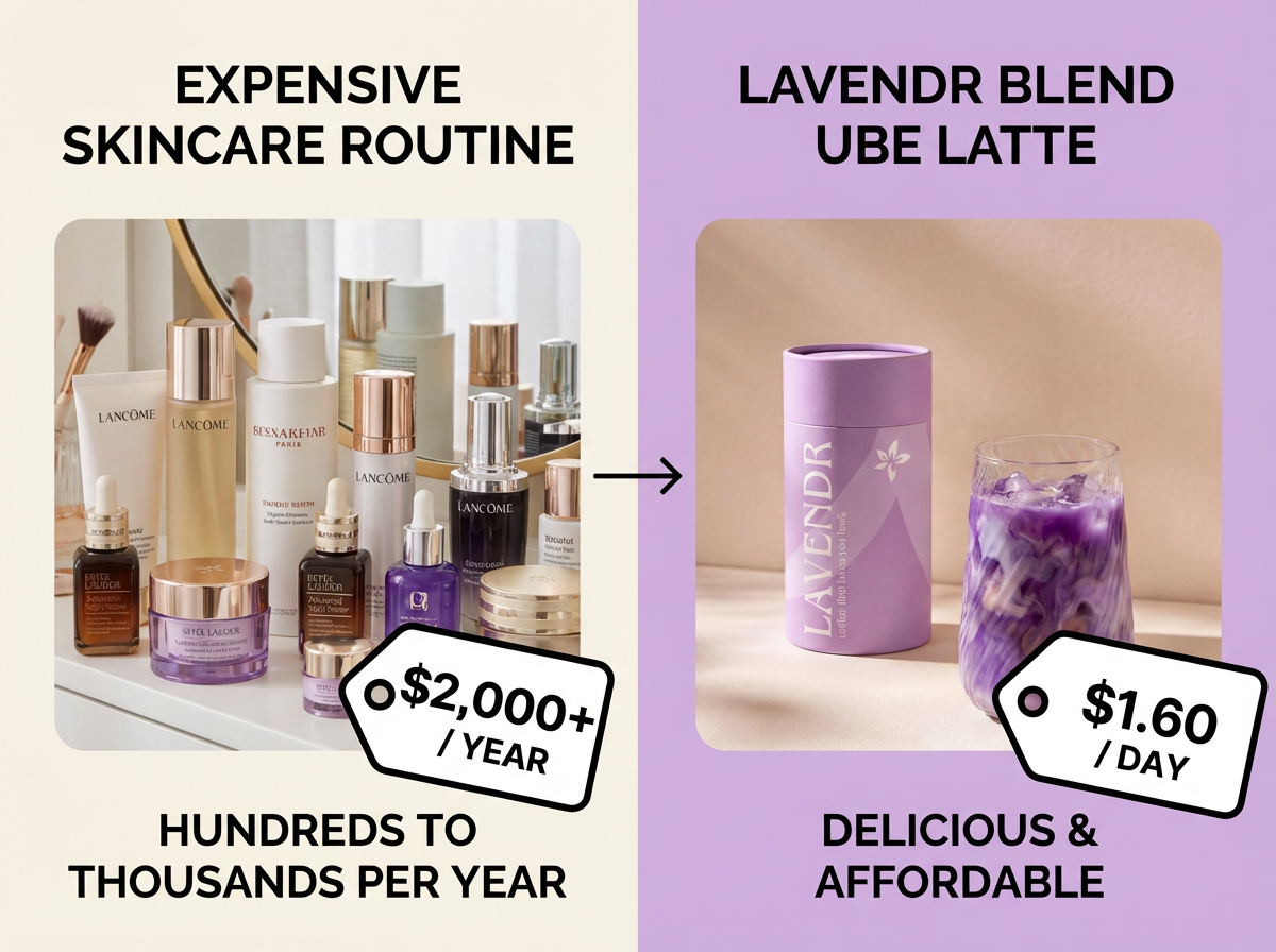 Cost comparison... skincare vs Lavendr